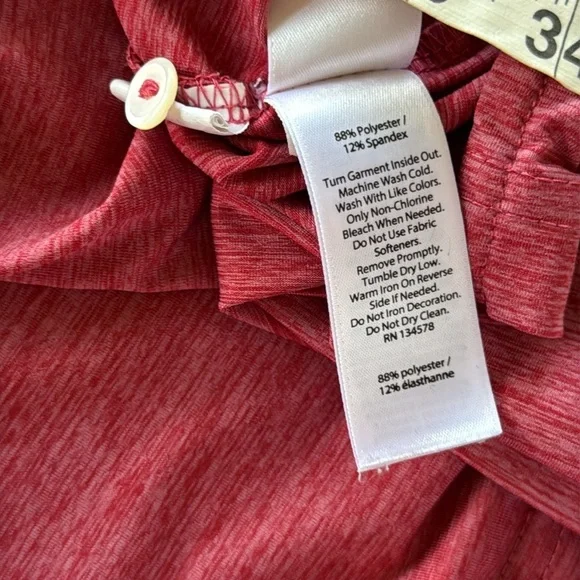 Vineyard Vines St. Kitts Bowline Fit Heathered Red Polo Shirt - Picture 8 of 10